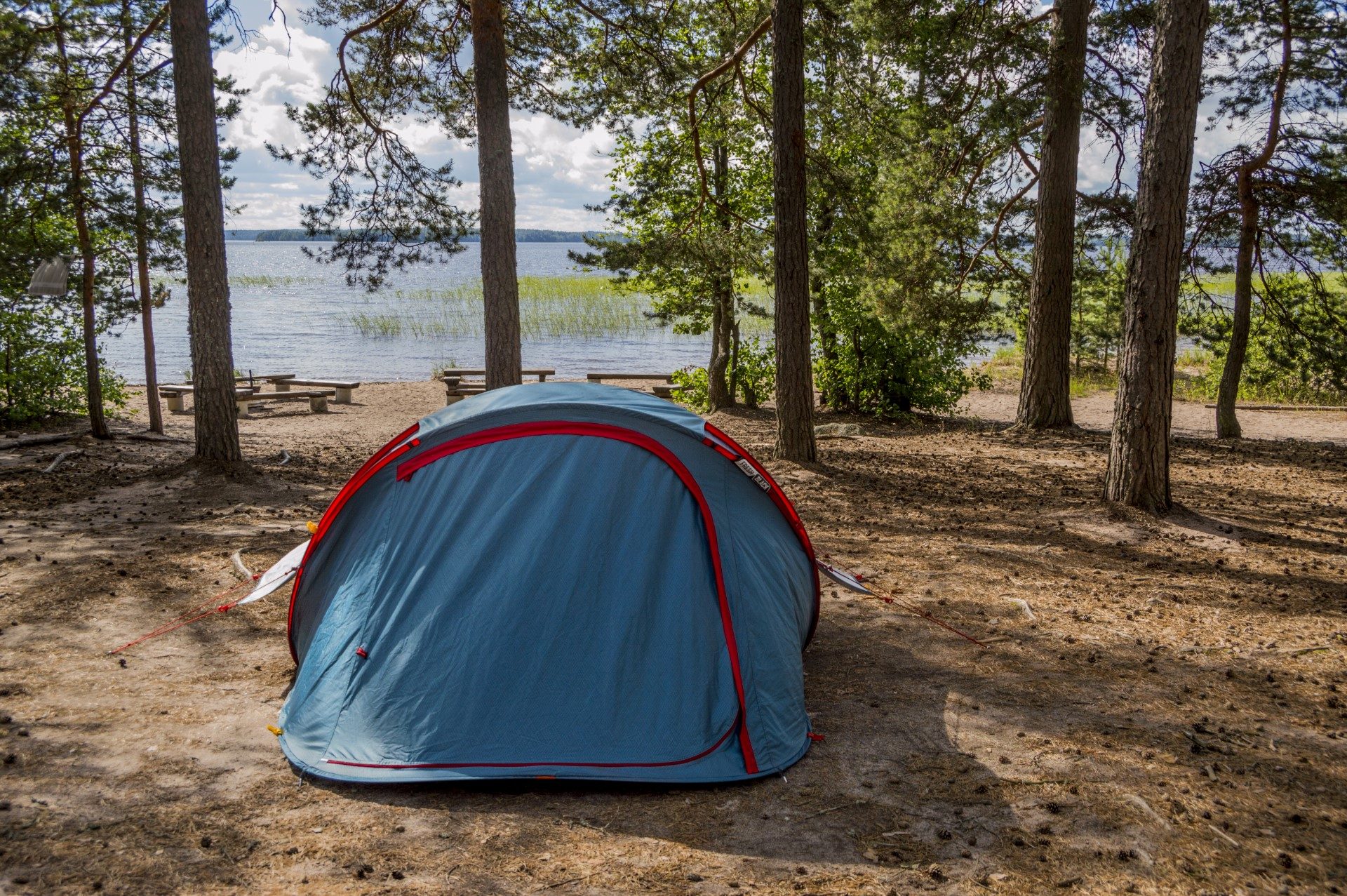 ugodno Švedska šotor potovanje Norveška nasveti kampiranje kamp informacije Finska brezplačno avtodom  