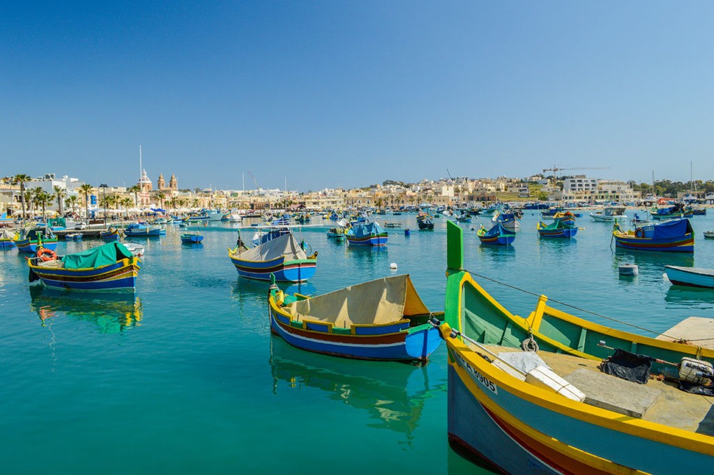 Valetta Sredozemsko morje Sredozemlje Ryanair Malta Gozo  
