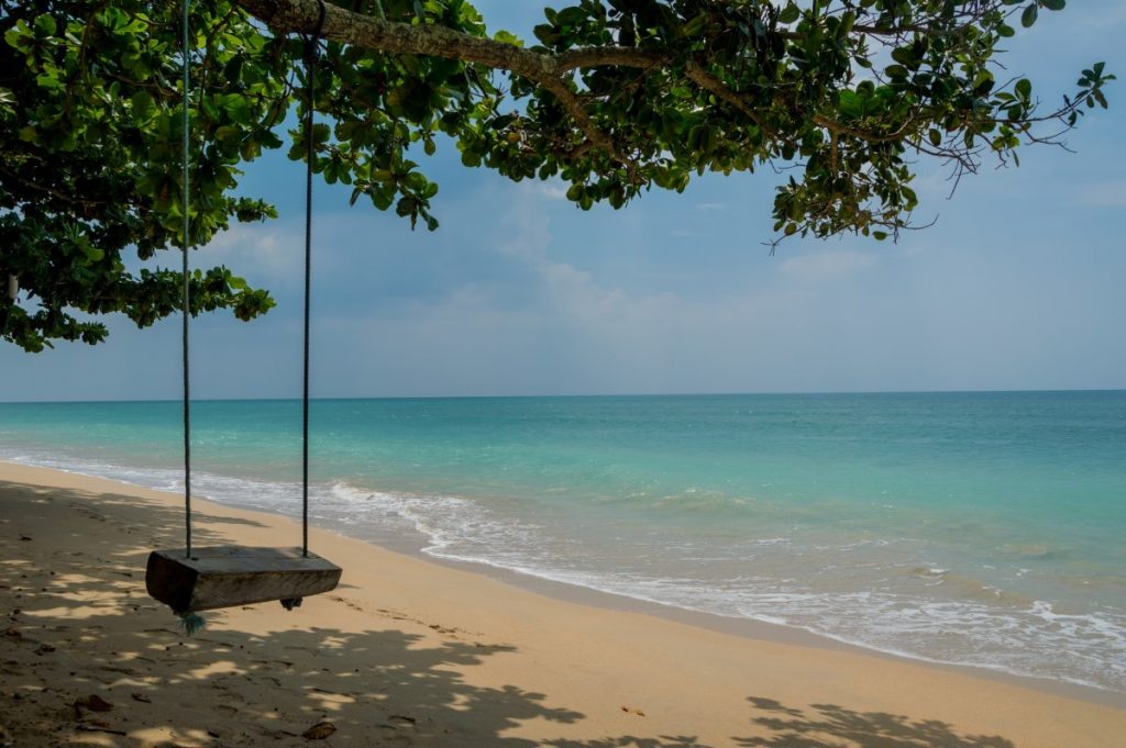 Tajska potovanje plaža Phra Ae otok načrt potovanja Long Beach Krabi Koh Ko Lanta Klong Dao Beach Andamansko morje Andaman Sea  